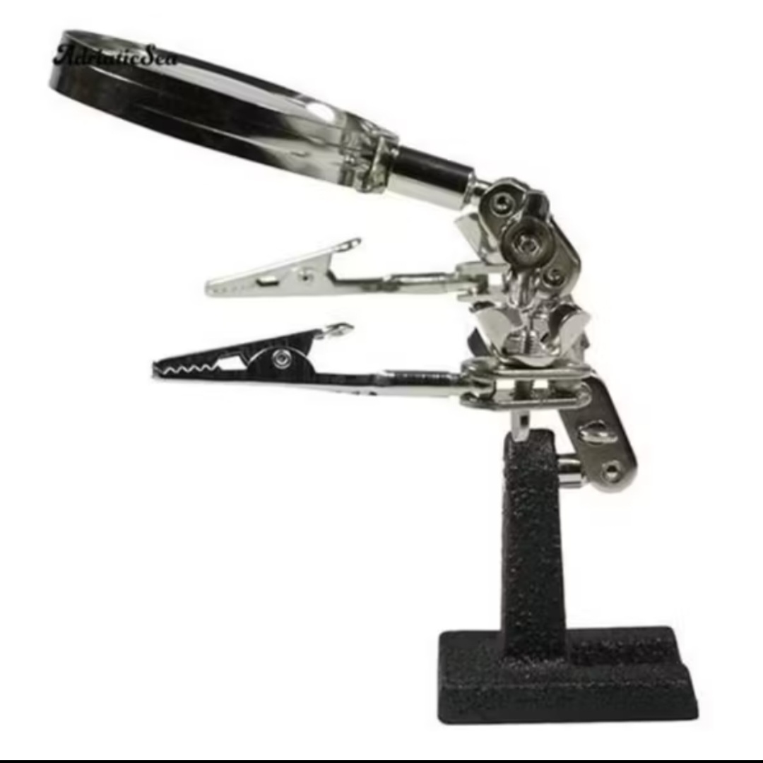 GIÁ KẸP HÀN LINH KIỆN ĐIỆN TỬ THUẬN TIỆN CÓ KÍNH LÚP CAO CẤP