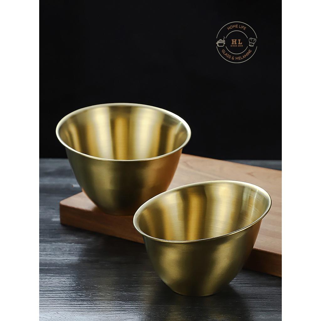 BÁT - TÔ SUS304 DÁNG LOE | Tô Decor Inox không ăn mòn chuyên dụng đựng Salat - Món Trộn - Lẩu Hàn Quốc