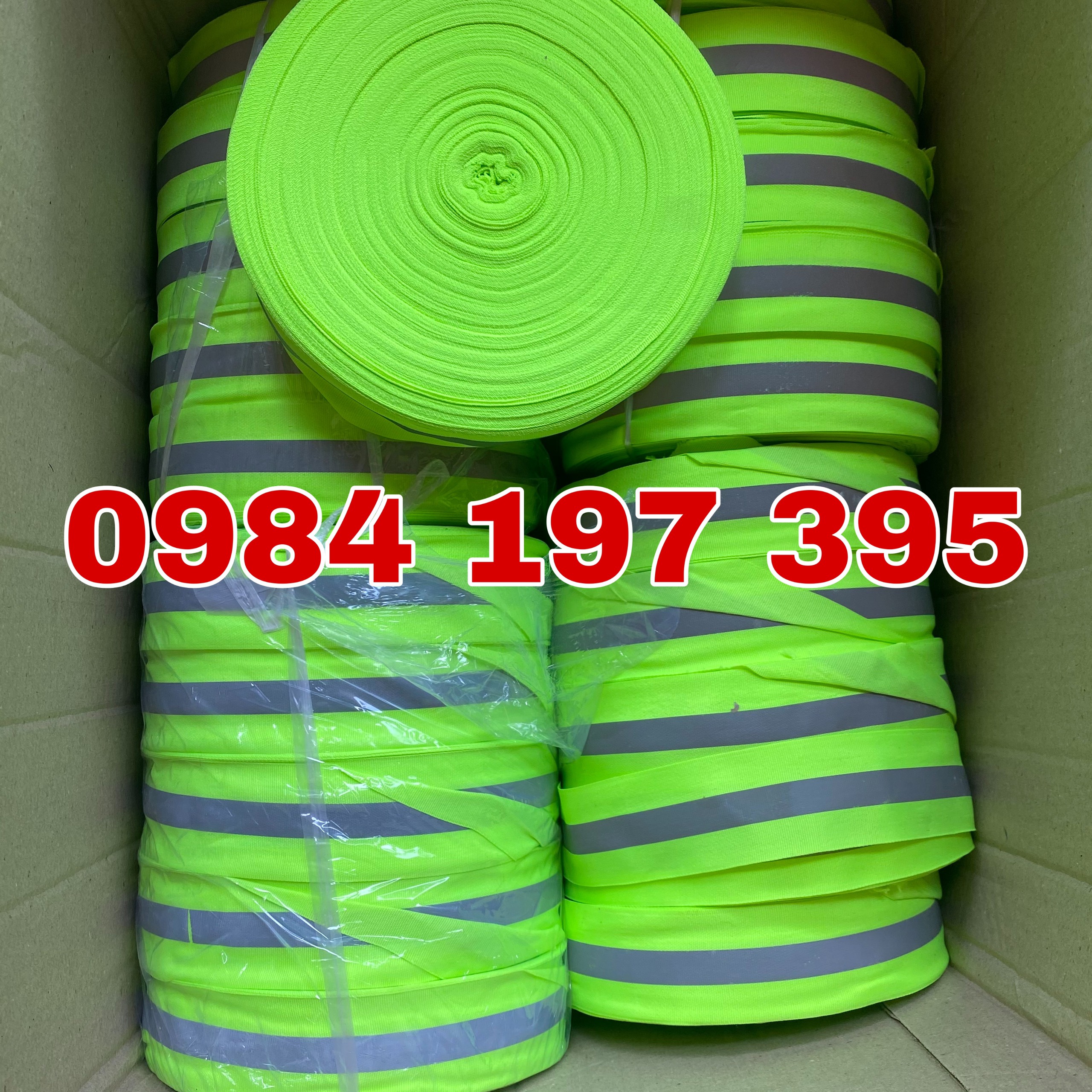 Cuộn phản quang ,dây phản vải quang chất lượng