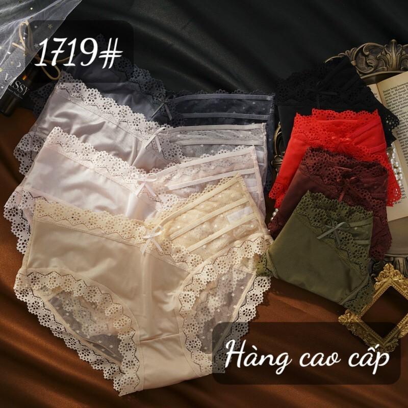 COMBO 5 QUẦN LÓT NỮ THUN LẠNH PHỐI REN 1719