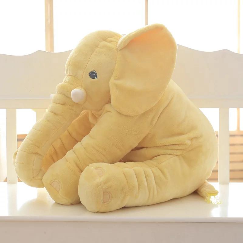 60Cm Size Lớn Trẻ Sơ Sinh Mềm Xoa Dịu Tai Voi Thảm Chơi Bình Tĩnh Gối Tai Voi Cho Bé Nhồi Bông Sang Trọng Búp Bê Kid Đồ Chơi Quà Giáng Tặng
