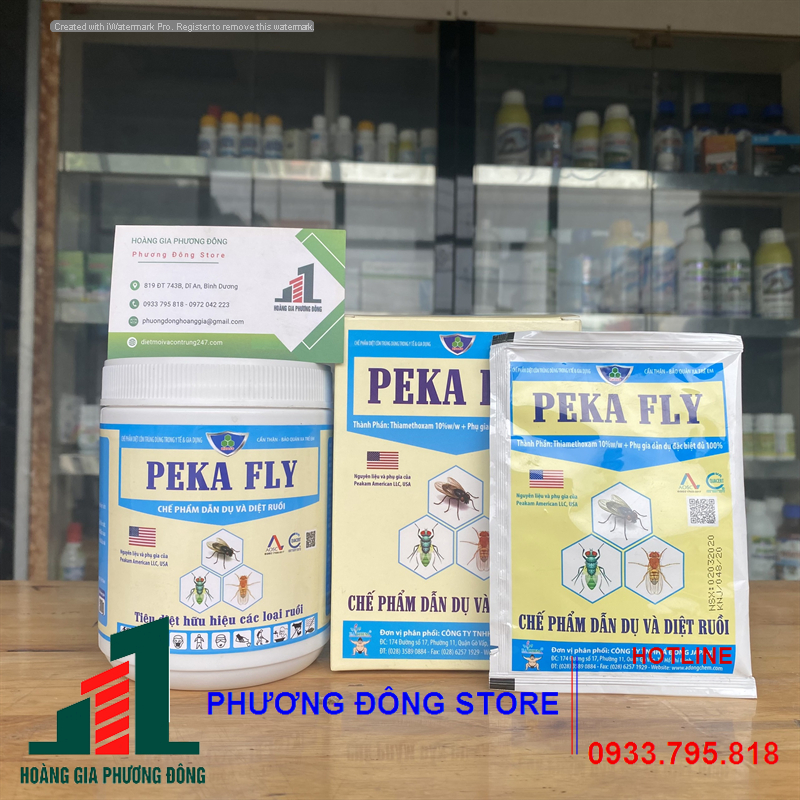Thuốc diệt ruồi dạng bả Peka Fly