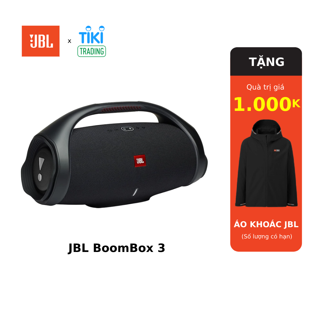 Loa Bluetooth JBL BoomBox 2 - Hàng Chính Hãng - Đen