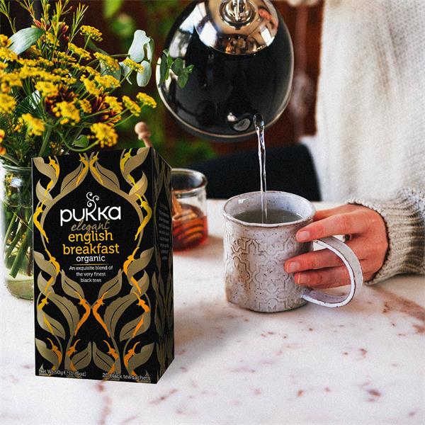 Trà Thảo Mộc Hữu Cơ Organic Pukka English Làm sạch Mát gan Ngủ Ngon Giảm Căng Thẳng Nội địa UK