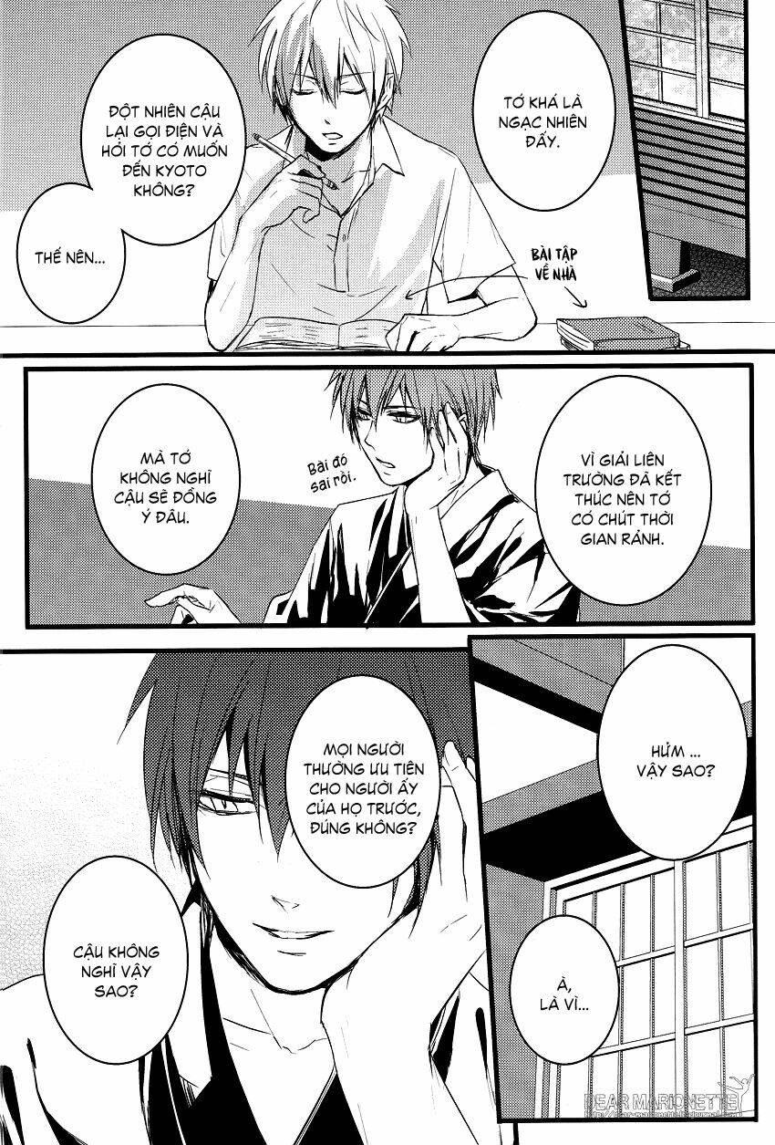 kuroko – tuyển thủ vô hình: slow down chapter 1 10