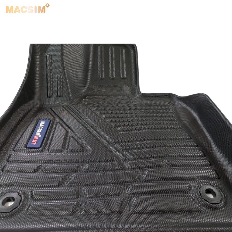 Thảm lót sàn xe ô tô Lexus RX 2015- đến nay Nhãn hiệu Macsim chất liệu nhựa TPE đúc khuôn cao cấp - màu đen