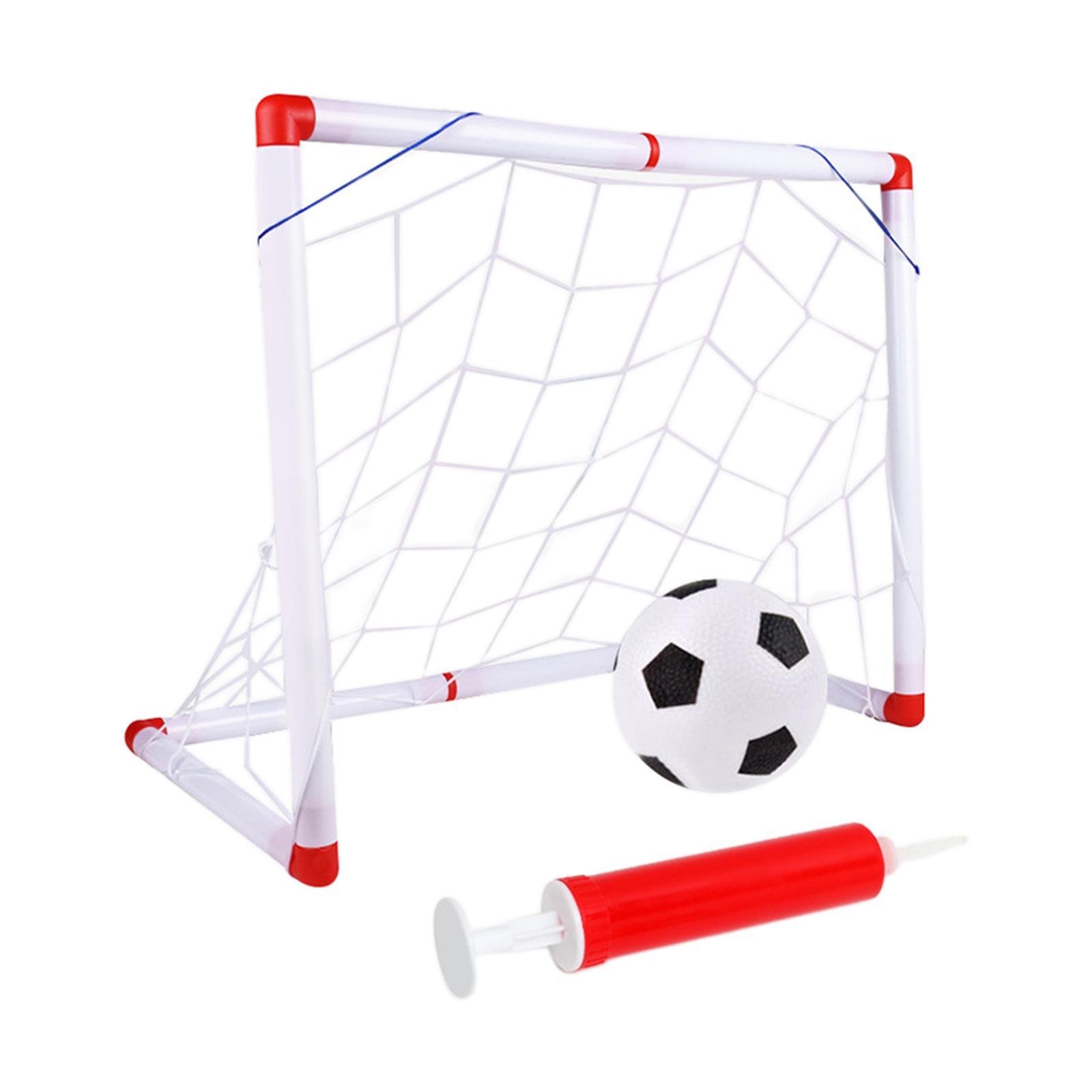 Children Soccer Football Goal Post Sports Toys Sturdy Perfect Gift Game