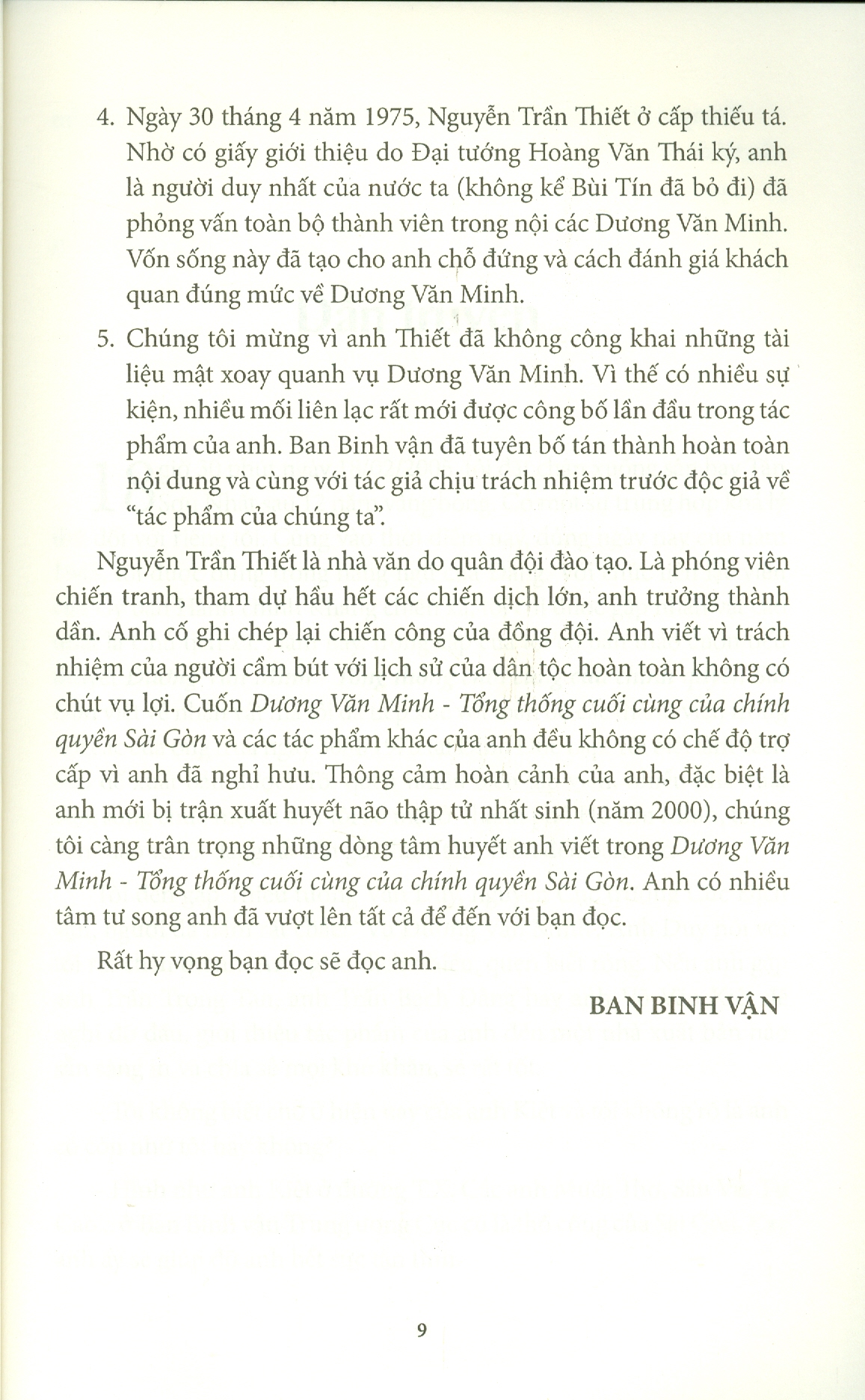 Dương Văn Minh - Tổng Thống Cuối Cùng Của Chính Quyền Sài Gòn