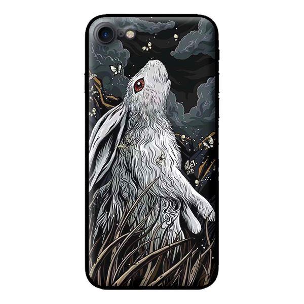 Ốp in cho iPhone 7 Thỏ Trắng - Hàng chính hãng