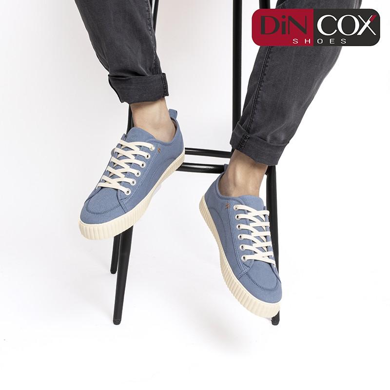 Giày Sneaker Vải Unisex DINCOX D27 Đơn Giản Hiện Đại Denim