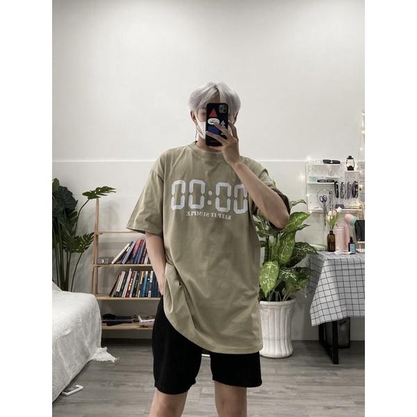 Áo thun nam áo thun 00:00 áo thun unisex