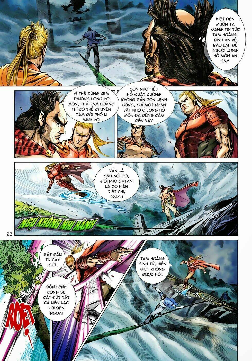 tân tác long hổ môn chapter 565 23