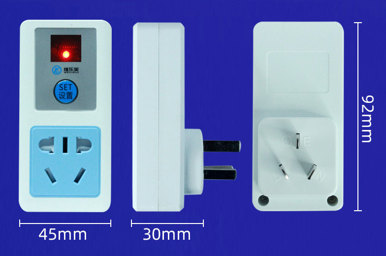 Ổ cắm điều khiển từ xa 220V 10A CZ001 nút xoan đào