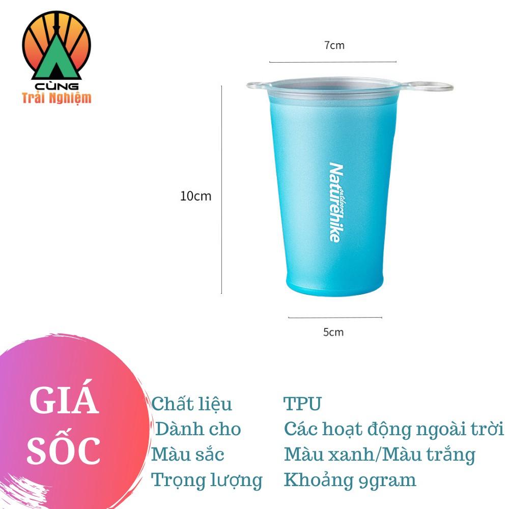 Cốc Mềm Uống Nước Kháng Khuẩn Gấp Gọn cho Du Lịch Dã Ngoại Chạy Tiếp Sức Marathon NatureHike NH20SJ020