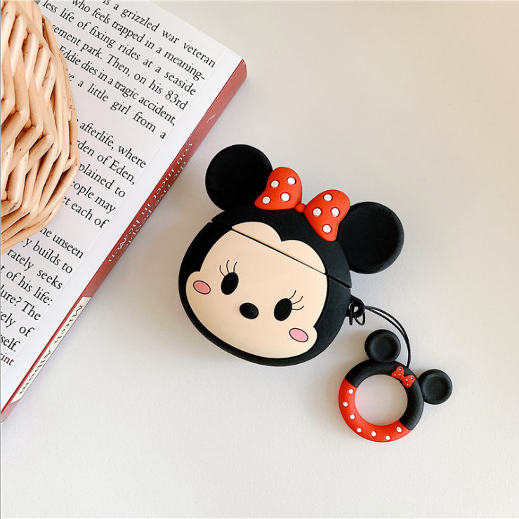 Ốp bảo vệ tai nghe Mickey dành cho case airpod 1/2/Pro chống va đập