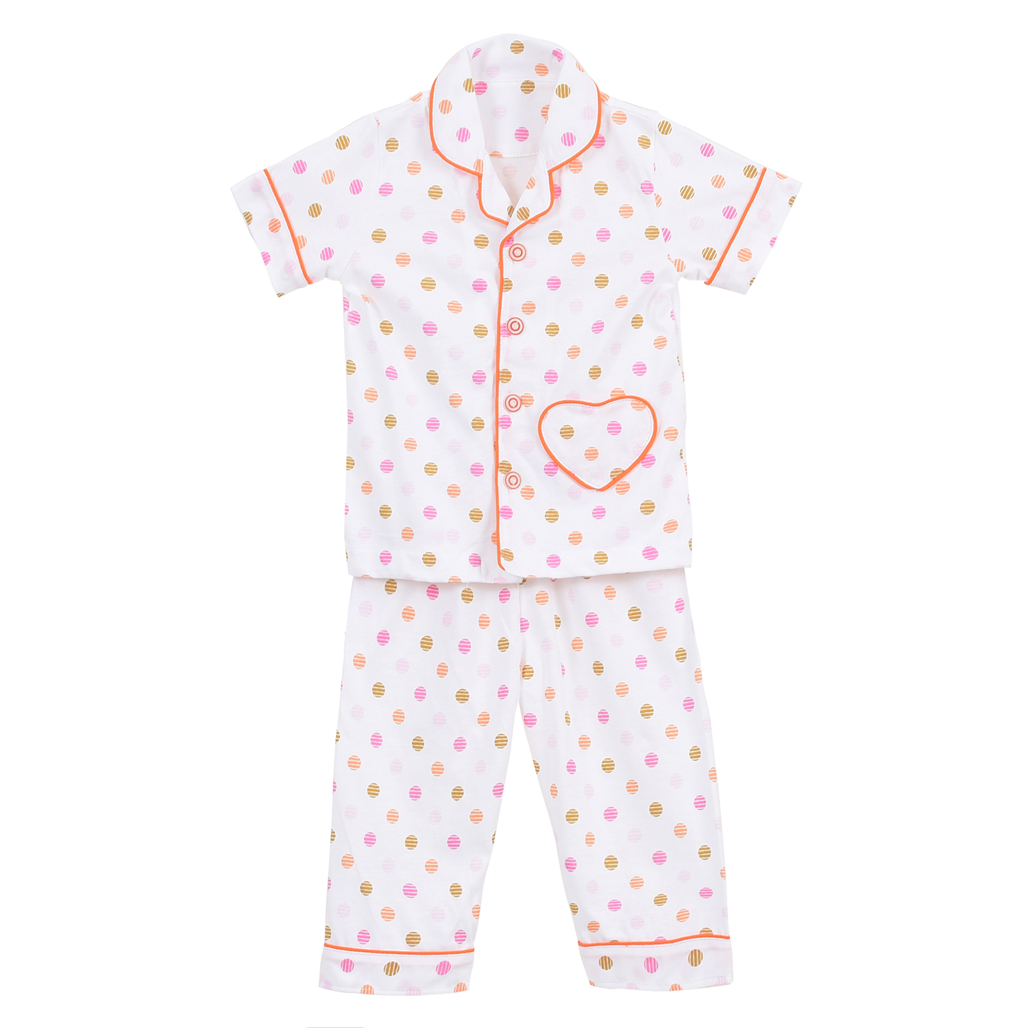 BỘ PYJAMAS TAY NGẮN BÉ GÁI 1149- HELLO BB