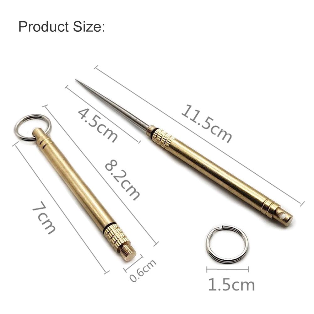 Bộ tăm cầm tay bằng hợp kim đồng thau Titan