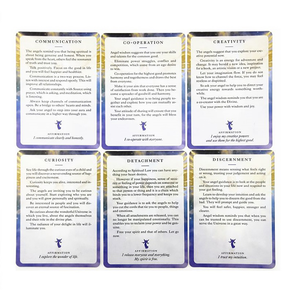 Bộ Bài Oracle Angel Of Life Oracle Tặng Đá Thanh Tẩy