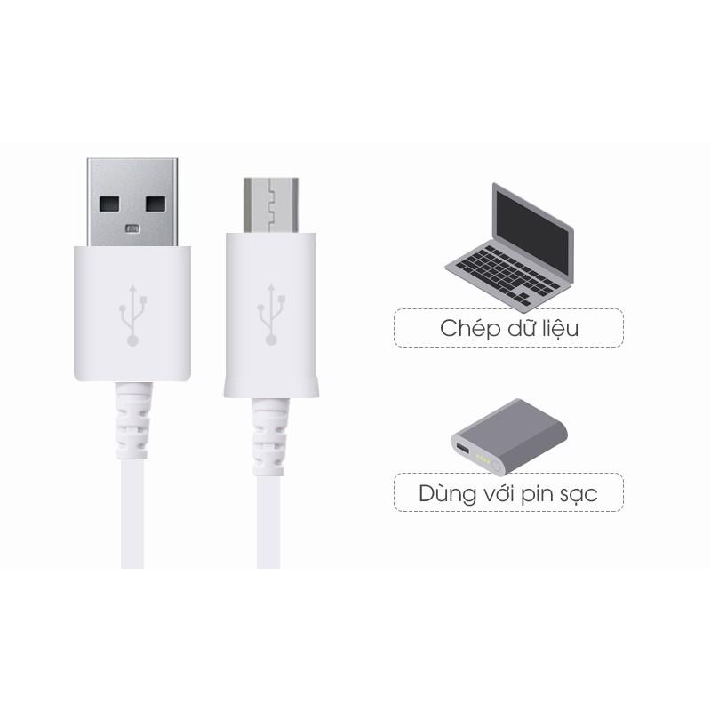 Bộ sạc củ và cáp dành cho Samsung chân Micro, xạc nhanh