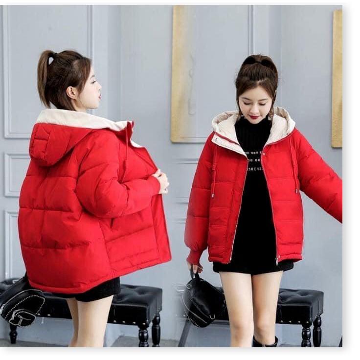 ÁO KHOÁC PHAO NỮ 3 LỚP CÓ NÓN THỜI TRANG BAO ẤM ÁP CHO MÙA ĐÔNG NĂM NAY LANA FASHION