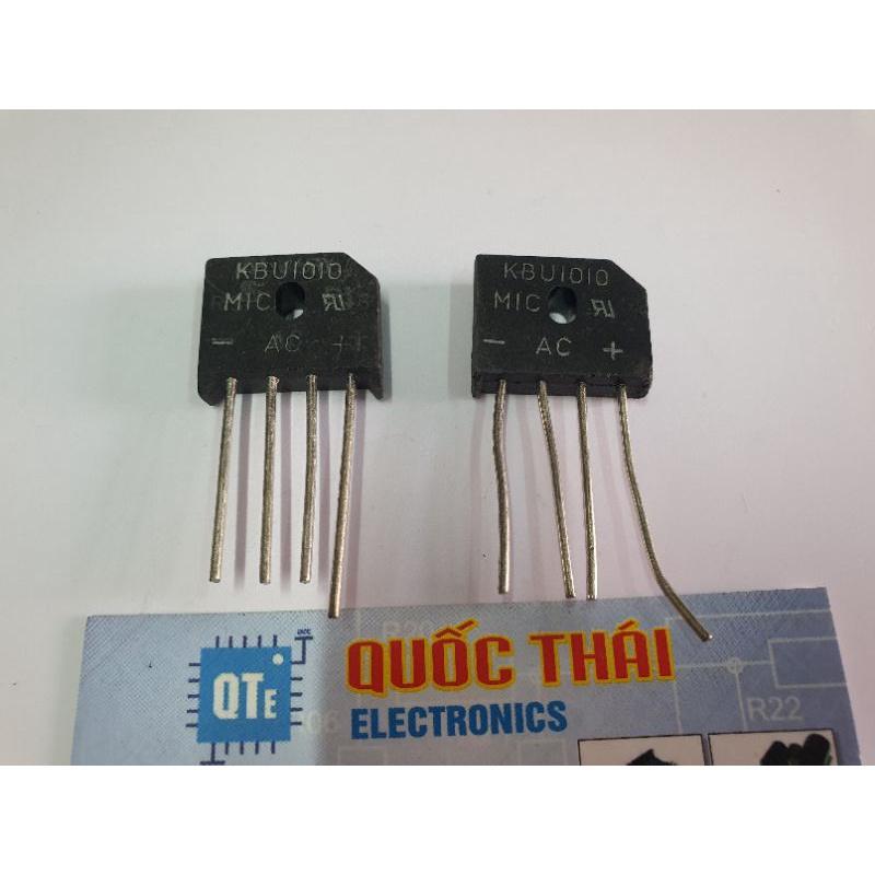 Combo 2 Dioe cầu 10A KBU1010