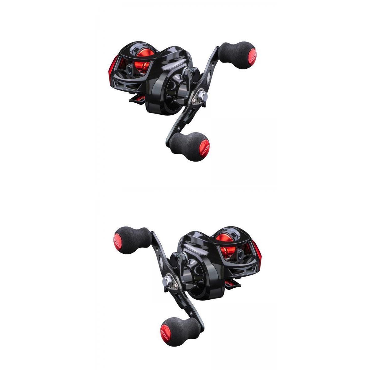 2pcs Baitcasting Reels 7.2:1 Gear Ratio Fishing Reel 8kg Max Drag Left Hand
