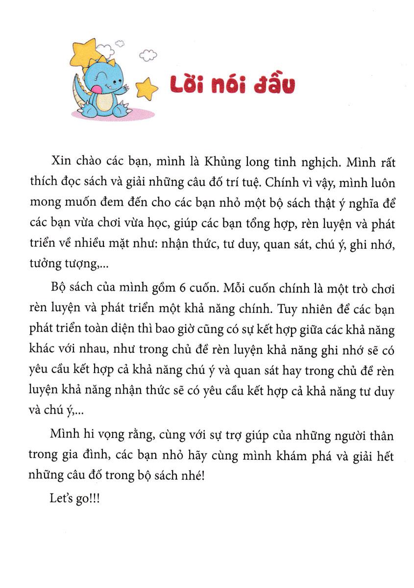Khủng Long Tinh Nghịch - Sân Chơi Trí Tuệ - Giúp Bé Phát Triển Khả Năng Nhận Thức