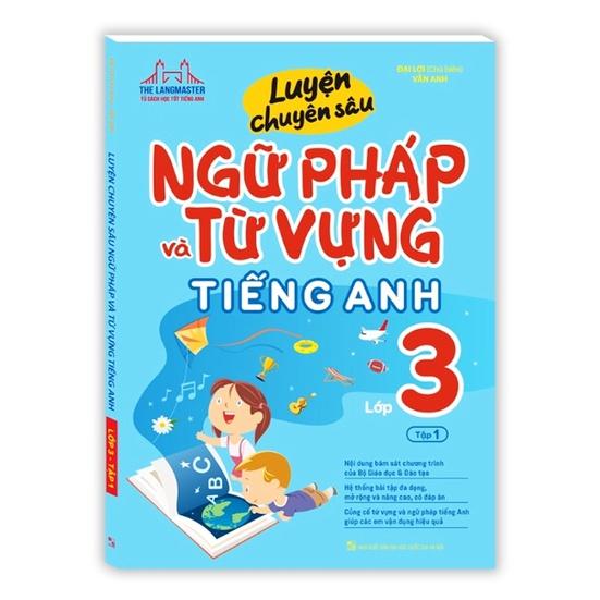 Sách - Combo Luyện chuyên sâu ngữ pháp và từ vựng tiếng anh lớp 3