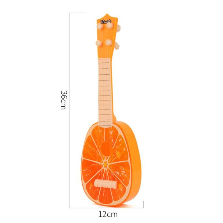 Đàn Guitar Hình Trái Cây ️Âm Thanh Cực Hay️ Đồ Chơi Cho Bé Gái Bé Trai Mô Phỏng Đàn Ukulele