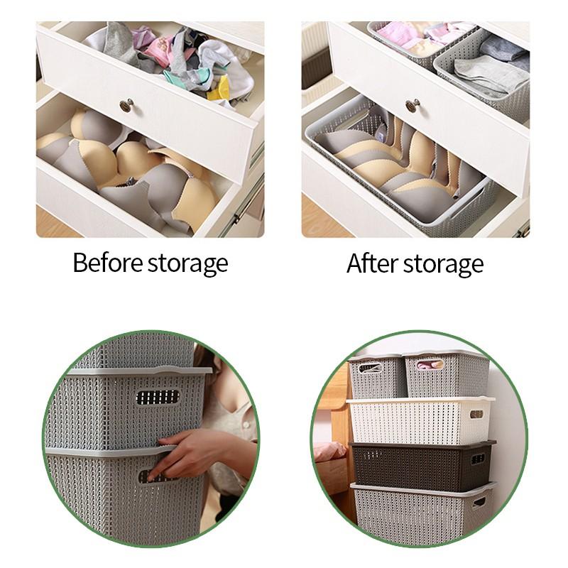 Giỏ Đựng Đồ Có Nắp Đậy Tiện Dụng Chất Lượng Cao