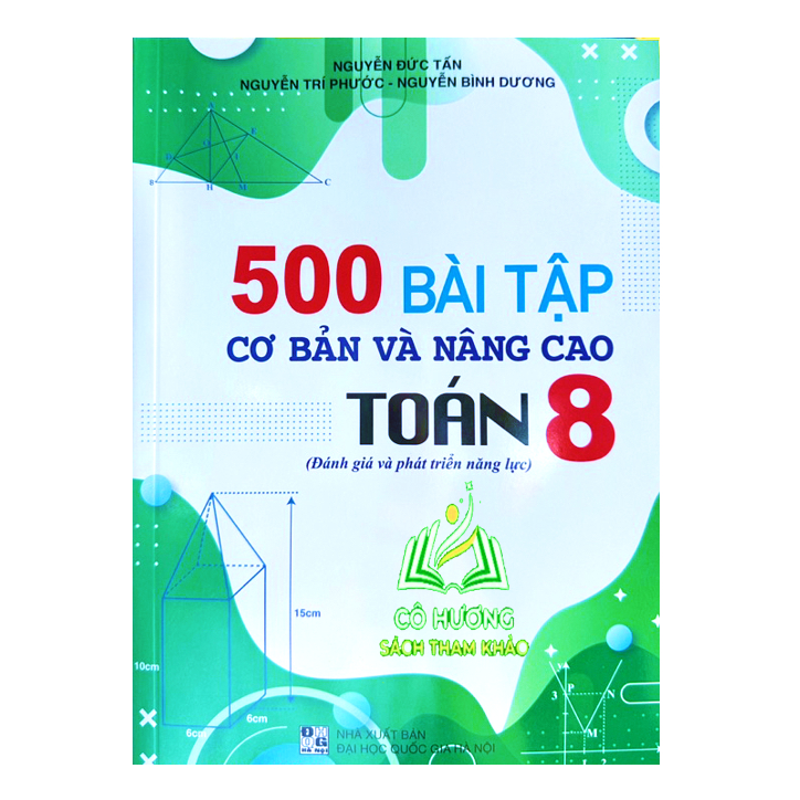 Sách - 500 Bài tập cơ bản và nâng cao Toán lớp 8