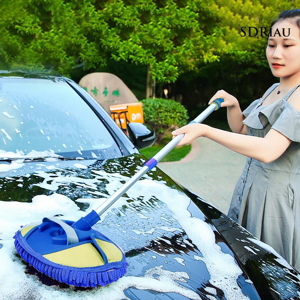 Cây Lau Xe Hơi Ba Phần Có Thể Thu Gọn Tiện Dụng