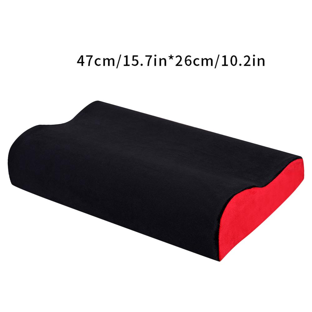 1 Máy Tính 50X30Cm Mút Gối Sợi Đàn Hồi Chậm Gối Massage Chỉnh Hình Cao Su Non Gối Cổ Cổ Tử Cung Sức Khỏe chăm Sóc 5 Màu