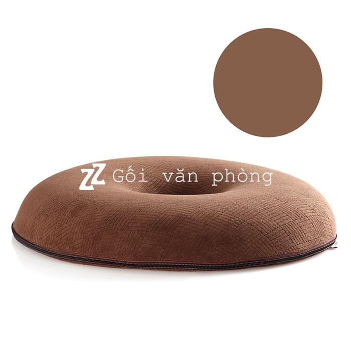 Gối Lót Ghế Cao Su Non Cho Người Bệnh Trĩ ZURI PILLOW - GLM06 Chống Ê Nhức Mông, Đau Xương Cụt