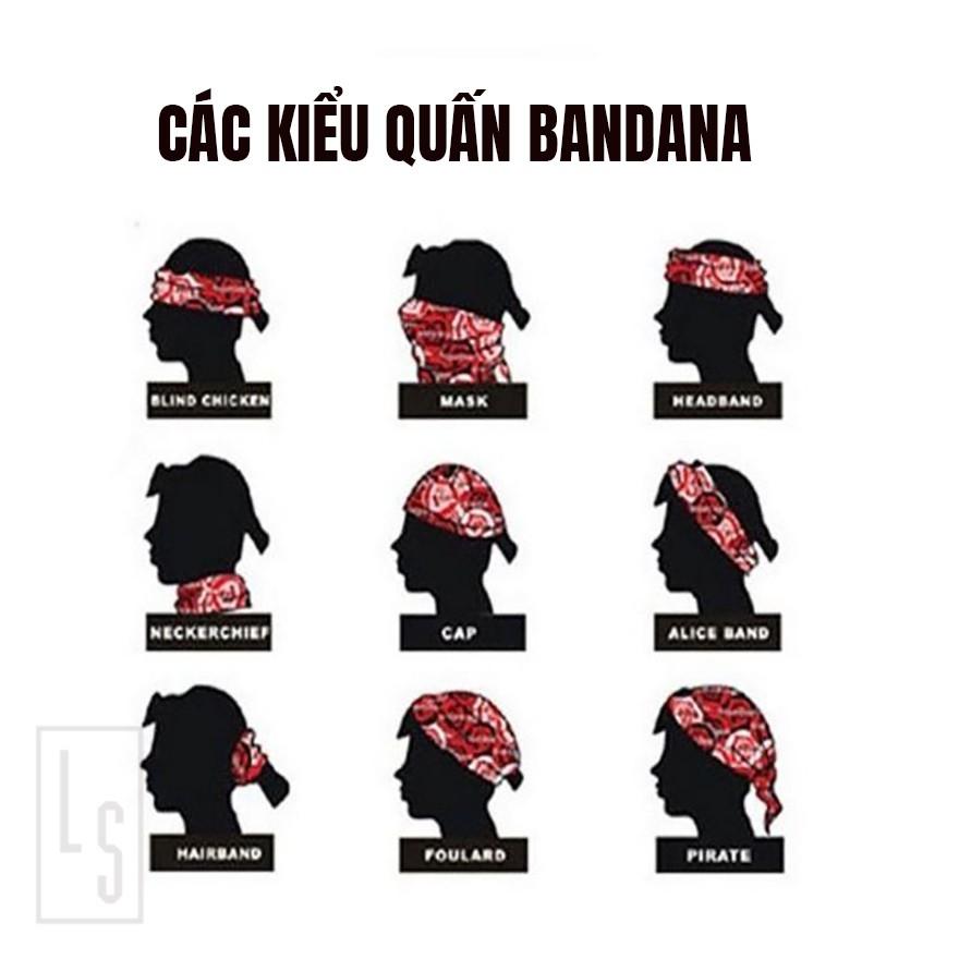 Chain Quần Kèm Khăn Bandana Streetwear - Móc Bandana Hiphop