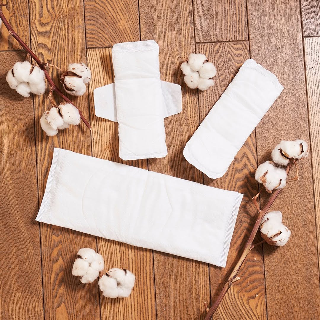 Băng Vệ Sinh Labo Organic Cotton Napkin - 21.5cm (20 Miếng/Gói)