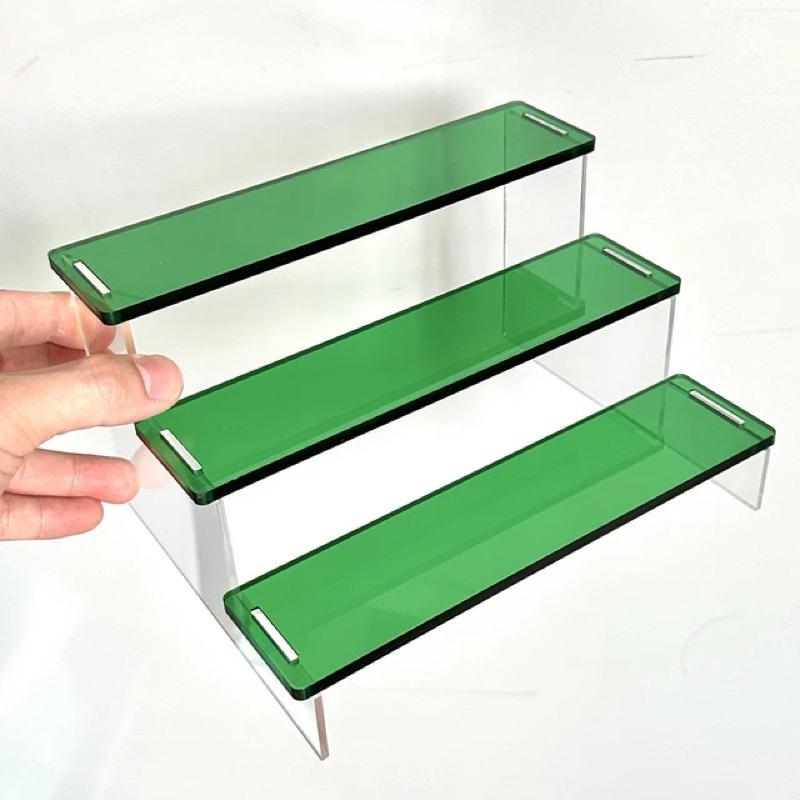 Kệ mica xuyên sáng bậc thang, nhiều màu sắc, nhiều kích thước - 5 Tầng