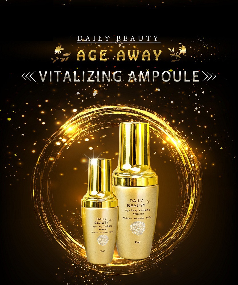 Serum cao cấp Daily Beauty Age Away Vitalizing Ampoule R&amp;B Việt Nam Đánh Thức Thanh Xuân, Trẻ Hóa Làn Da, mờ nhăn, tái tạo phục hồi 30ml