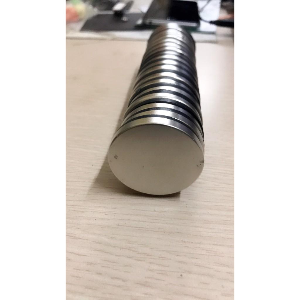 Nam châm tròn 50x5mm loại nam châm vĩnh cửu