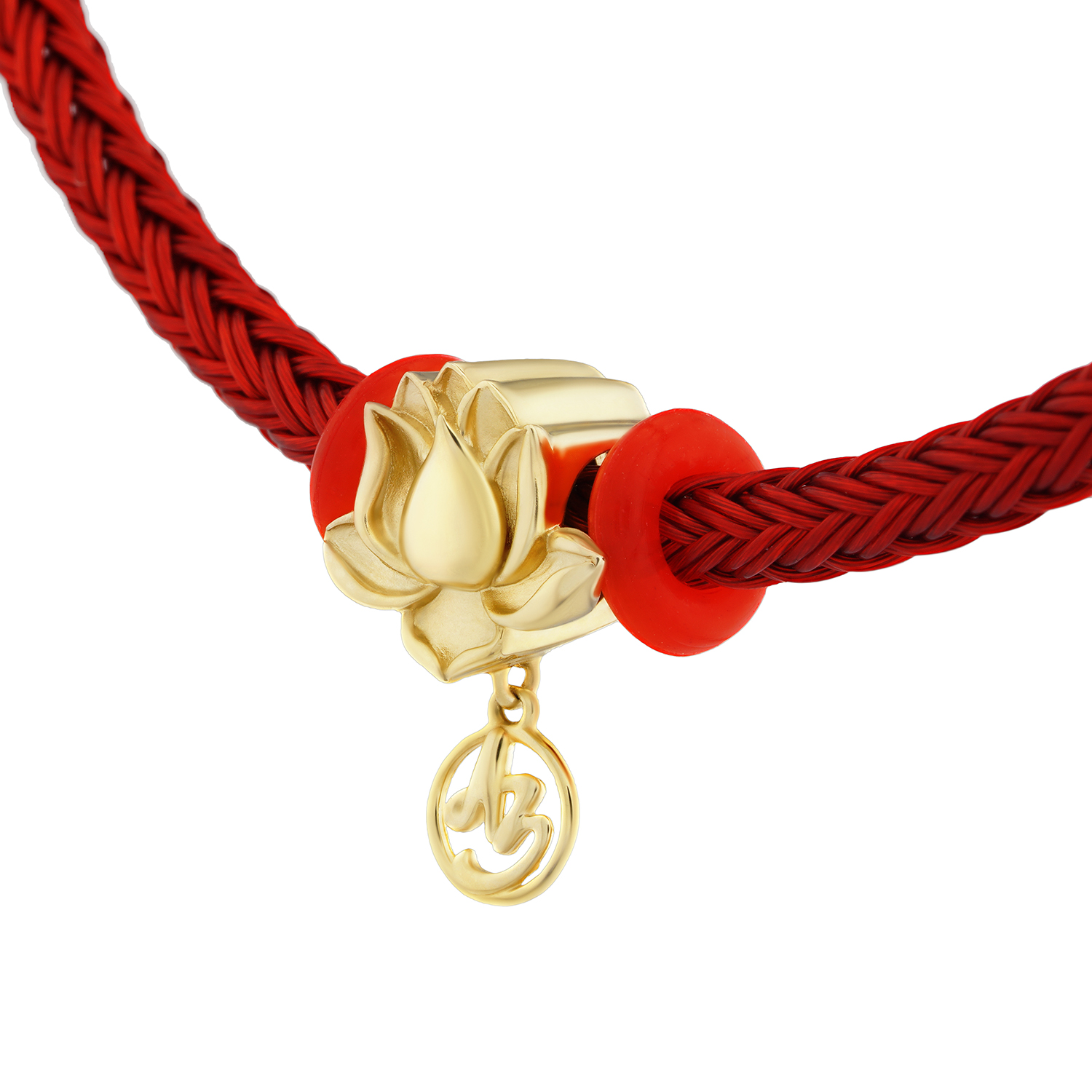 Charm An Liên Vàng 14k LLF243 Huy Thanh Jewelry