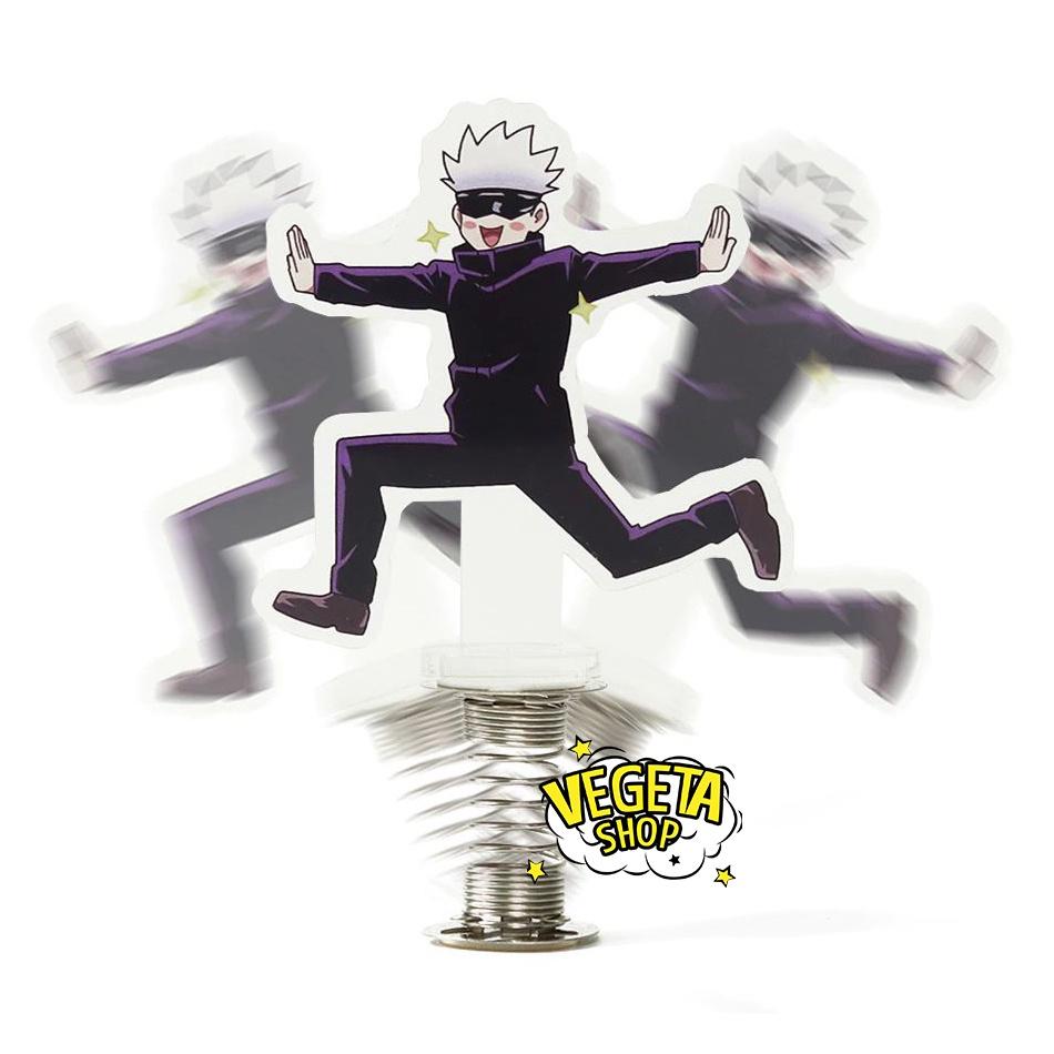 Mô Hình Tượng Standee Acrylic Mica 2 mặt Gojo Satoru Toge Inumaki lò xo lắc lư - Jujutsu Kaisen Chú thuật hồi chiến