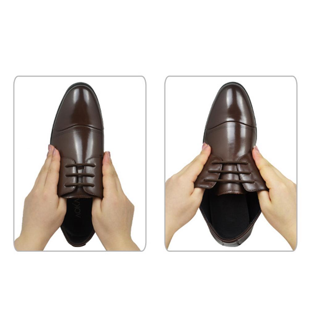 2 Sets Easy No Tie Shoelaces Elastic Shoe Laces for Men Women Dress Shoes