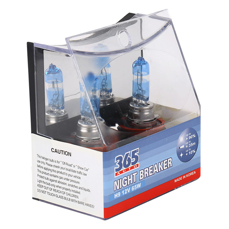 Bộ 2 bóng đèn 365 Auto H9 Night Breaker