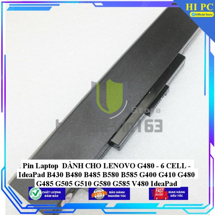 Pin Laptop DÀNH CHO LENOVO G480 IdeaPad B430 B480 B485 B580 B585 G400 G410 G480 G485 G505 G510 G580 G585 V48 - Hàng Nhập Khẩu