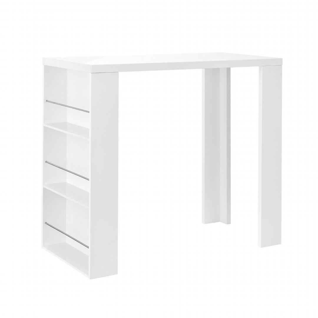 Bàn ăn gỗ hiện đại SMLIFE Donald | Gỗ MDF dày 17mm chống ẩm | D118xR58xC107cm