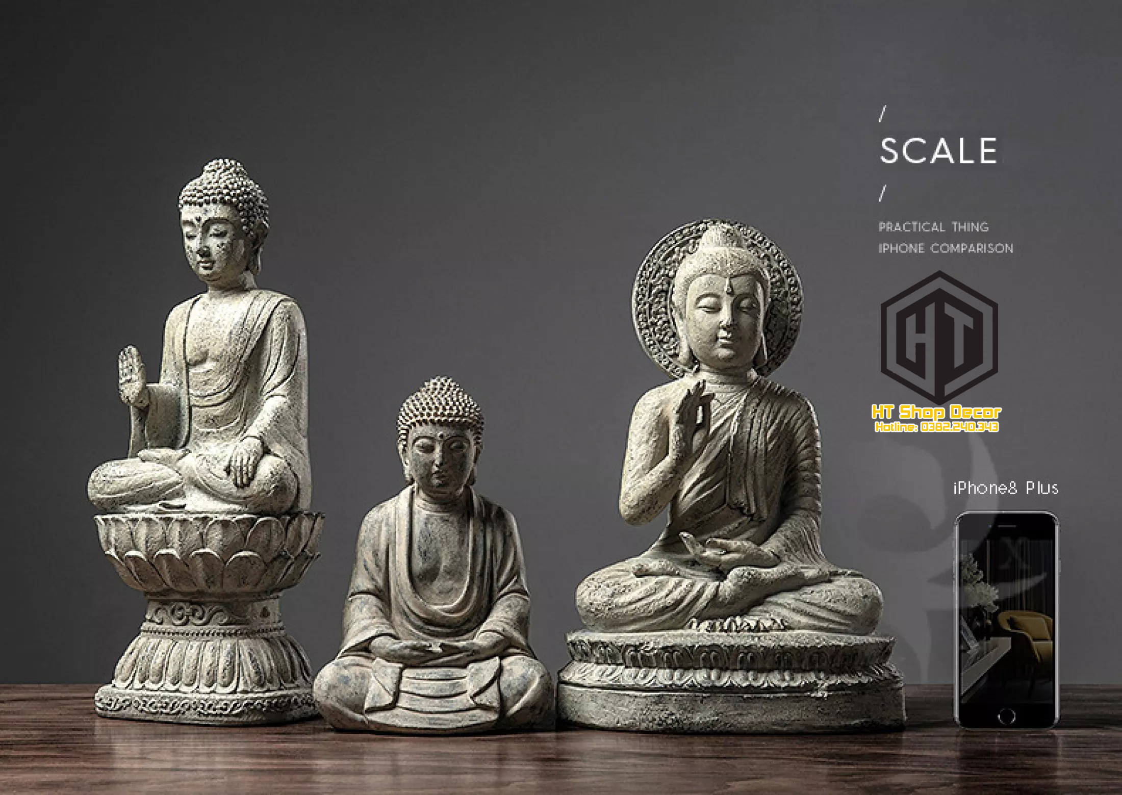 Tượng Phật trang trí nhà cửa phong thủy, bàn trà, hồ cá, thuỷ sinh, tiểu cảnh, bán cạn, terrarium