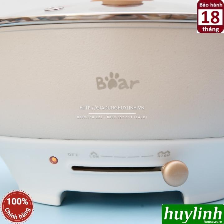 Nồi lẩu điện đôi uyên ương Bear DHG-C50K1 - Dung tích 5 lít - Hàng Chính hãng