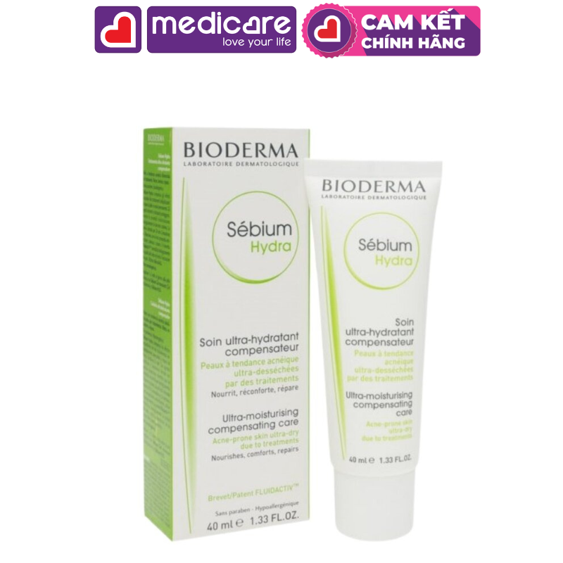 Kem Dưỡng Ẩm Bioderma Sebium 40ml