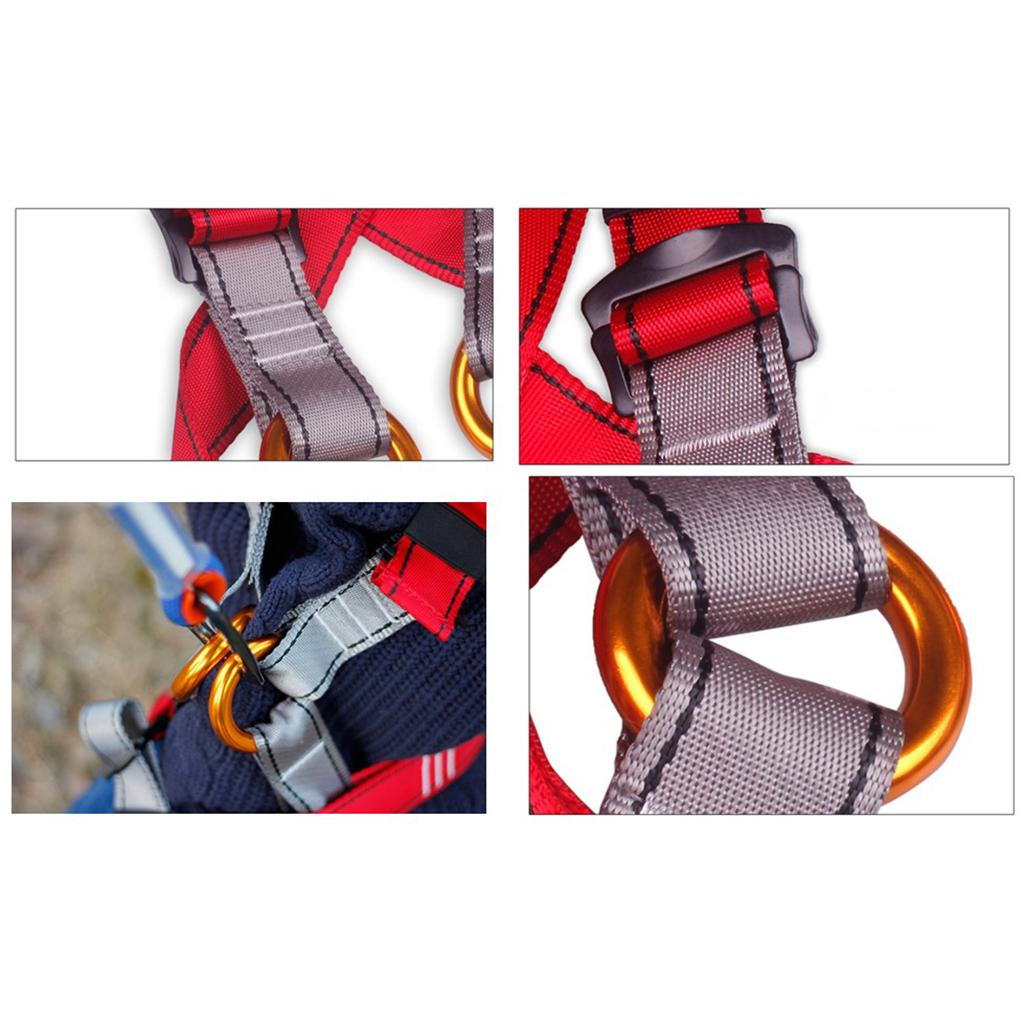 Outdoor Kids' Climbing Harness Full Body Safety Harness Sitting Belts Strap