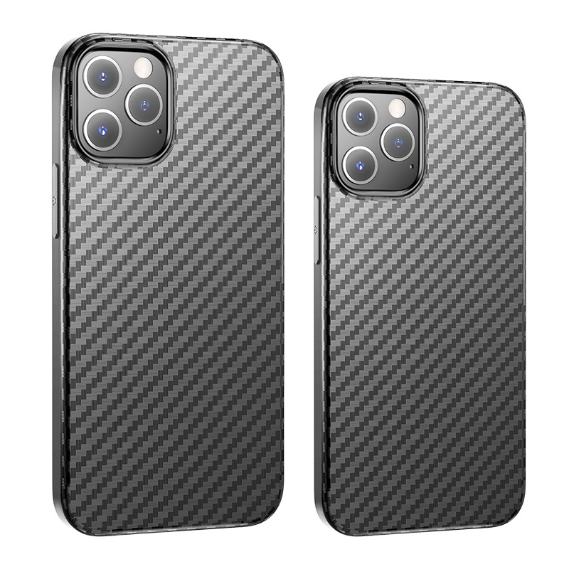 Ốp Lưng Hoco Vân Carbon Cho iPhone 12 mini / iPhone 12 / iPhone 12 Pro / iPhone 12 Promax_Hàng Nhập Khẩu